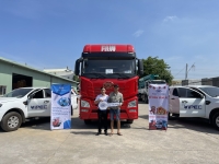 Bàn giao xe đầu kéo FAW 460HP cho công ty Hữu Nguyên - TPHCM